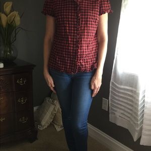 GAP Tops - Gap buffalo plaid shirt GAP Tops - Gap buffalo plaid shirt